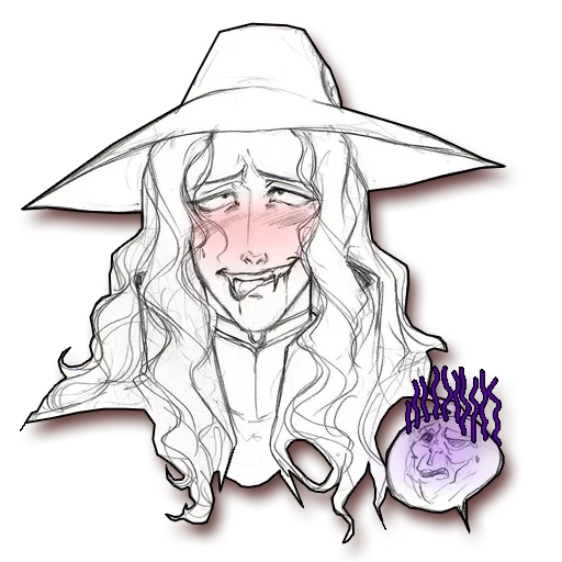 special pack " vampire hunter D. " sticker 27