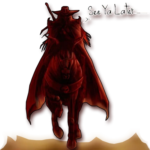 special pack " vampire hunter D. " sticker 31