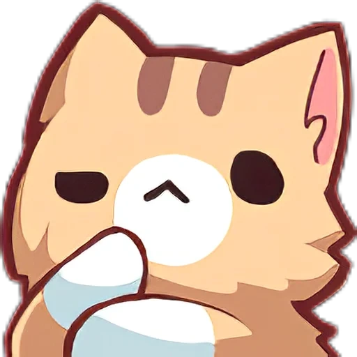 nKo Cat Telegram sticker pack