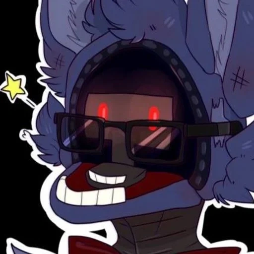 Withered Bonnie sticker 55