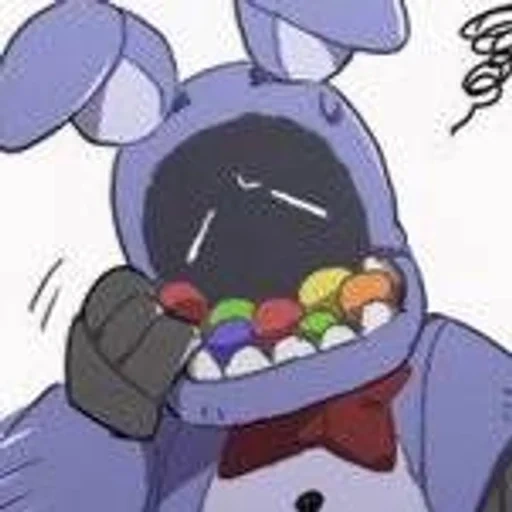 Withered Bonnie sticker 75