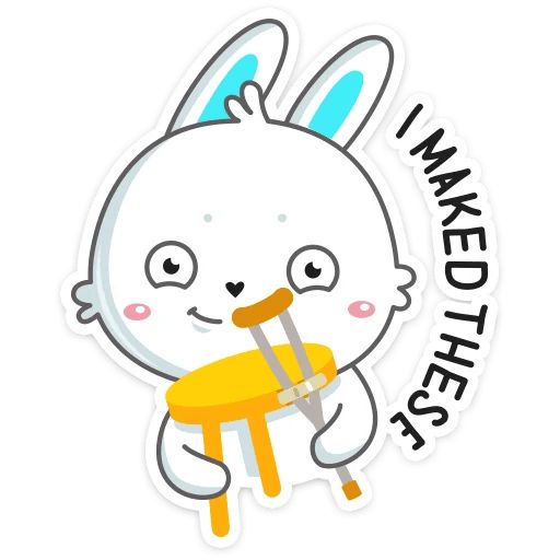 Кролик Олег sticker 53
