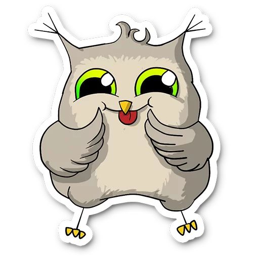 Owly Telegram sticker pack
