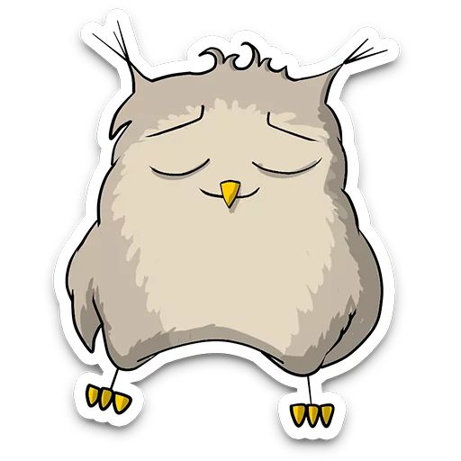 Owly sticker 4