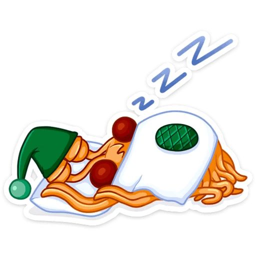 Макаронный Монстр :: @mosticks sticker 28