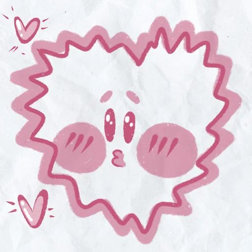 Персиковые звёзды peachy_tatts Telegram sticker pack