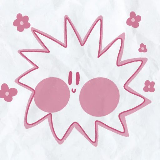 Персиковые звёзды peachy_tatts sticker 2