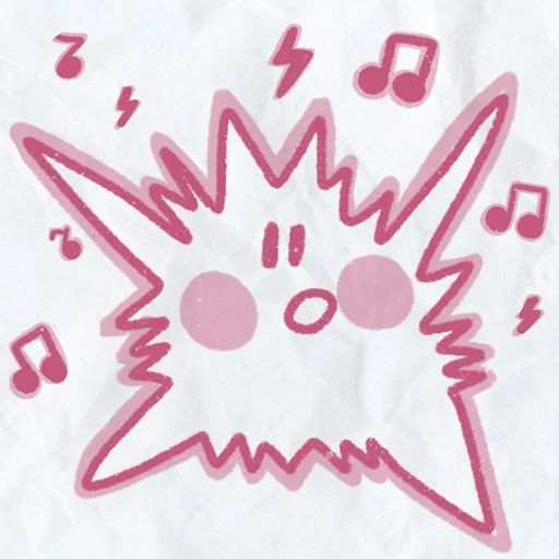 Персиковые звёзды peachy_tatts sticker 4