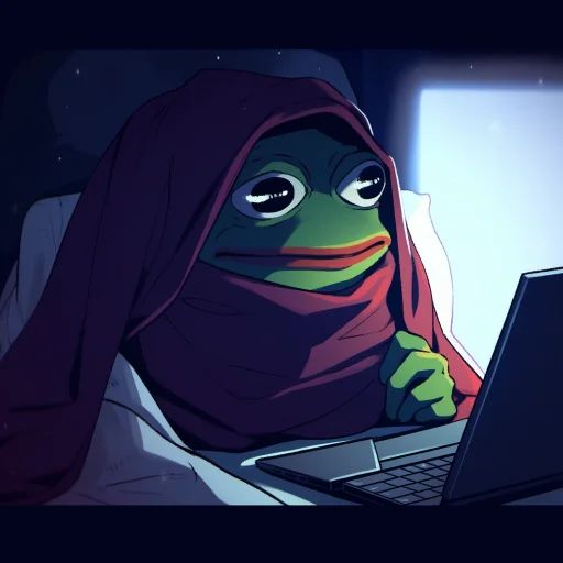 Pepeverse cuteenotart Telegram sticker pack