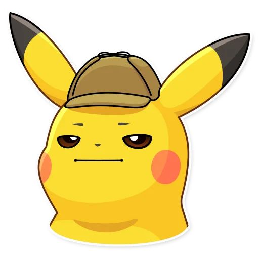 Pikachu Detective sticker 13