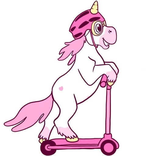 Pink Unicorn Telegram sticker pack