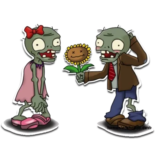 Plants vs Zombies sticker 10