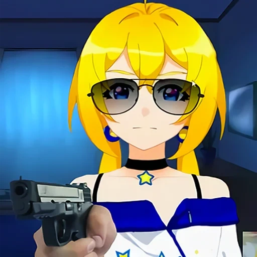 Planya tyan sticker 26