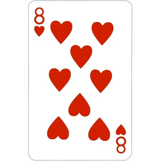 Playing cards sticker 21