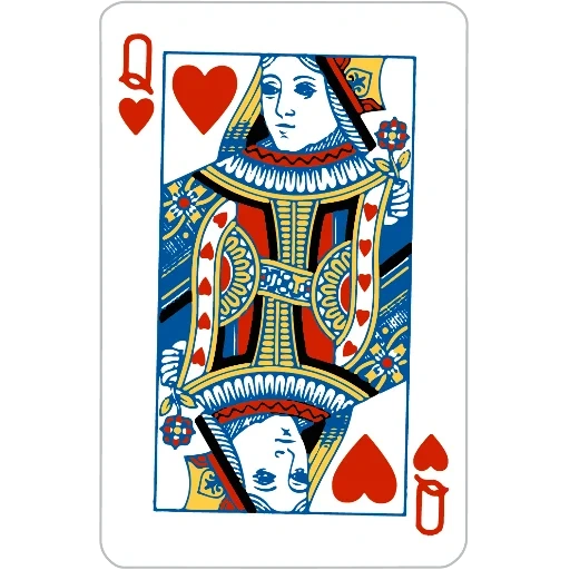 Playing cards sticker 25