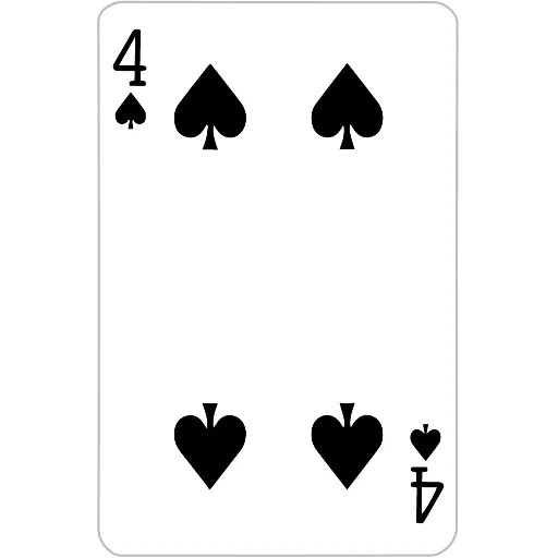 Playing cards sticker 4