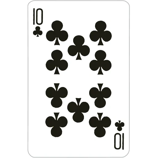 Playing cards sticker 36