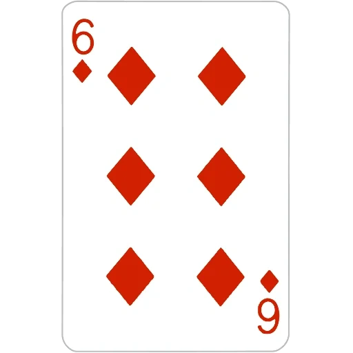 Playing cards sticker 45