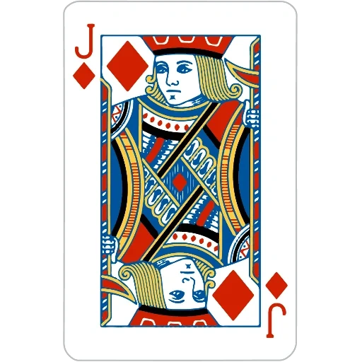 Playing cards sticker 50