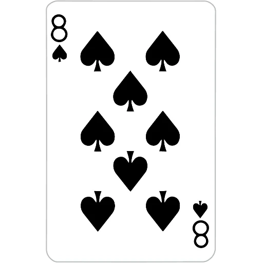 Playing cards sticker 8