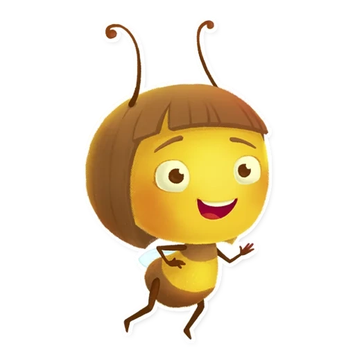 Polly Bee sticker 2
