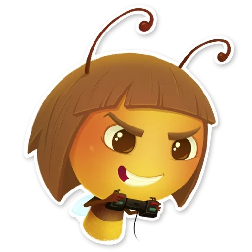 Polly Bee sticker 17