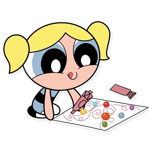Bubbles sticker 46