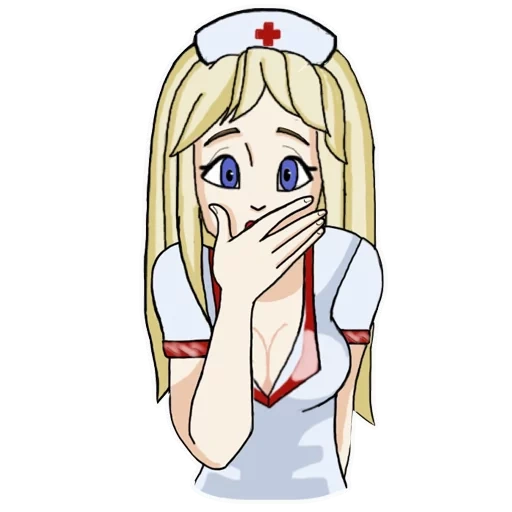 Медсестра Telegram sticker pack