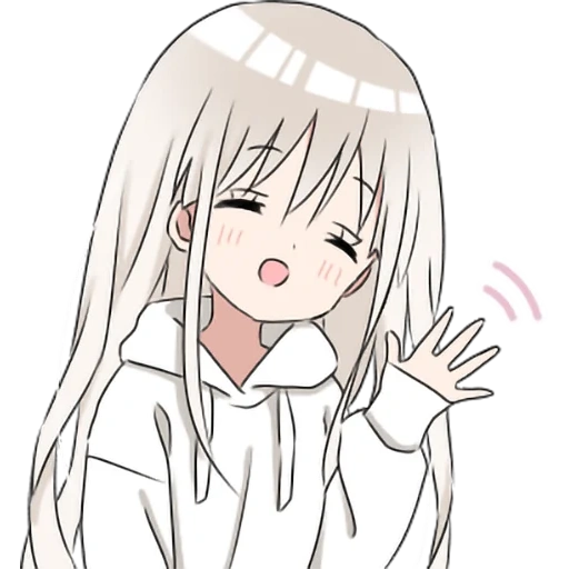 hoodiegirl(White) sticker 13