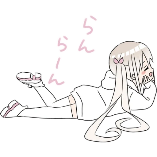 hoodiegirl(White) sticker 14