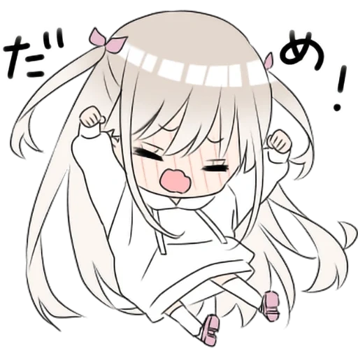 hoodiegirl(White) sticker 16