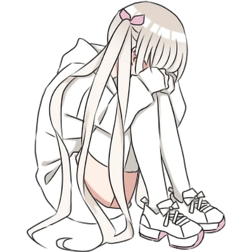 hoodiegirl(White) sticker 19