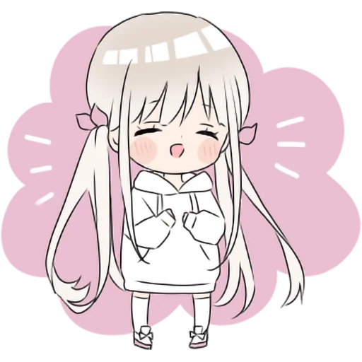 hoodiegirl(White) sticker 4