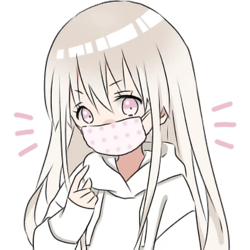 hoodiegirl(White) sticker 38