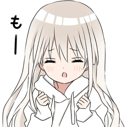 hoodiegirl(White) sticker 10