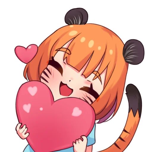 Тигрица Пуся Telegram sticker pack