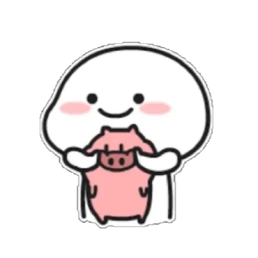 Tojin ngepack Quby lagi sticker 2