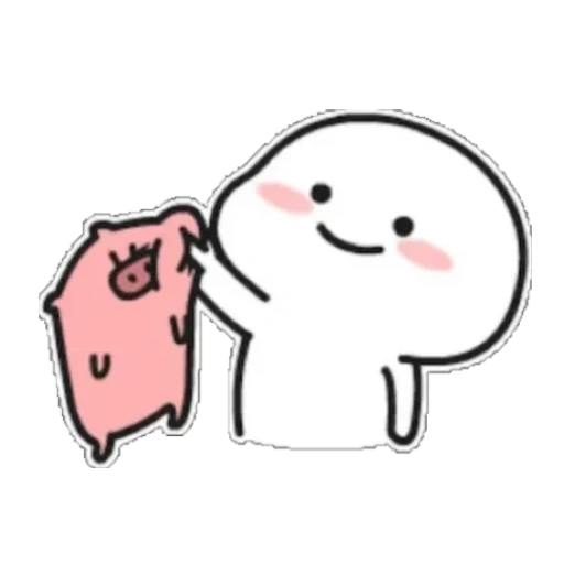 Tojin ngepack Quby lagi sticker 3