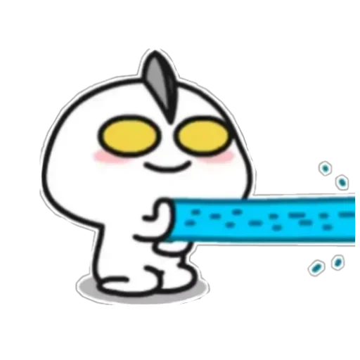 Tojin ngepack Quby lagi sticker 43