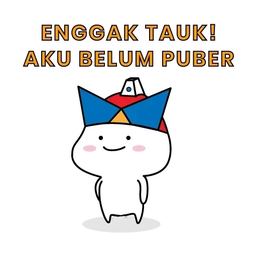Tojin ngepack Quby lagi sticker 52