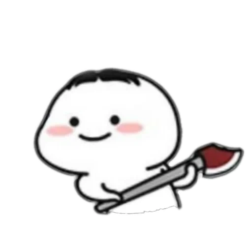 Tojin ngepack Quby lagi sticker 63