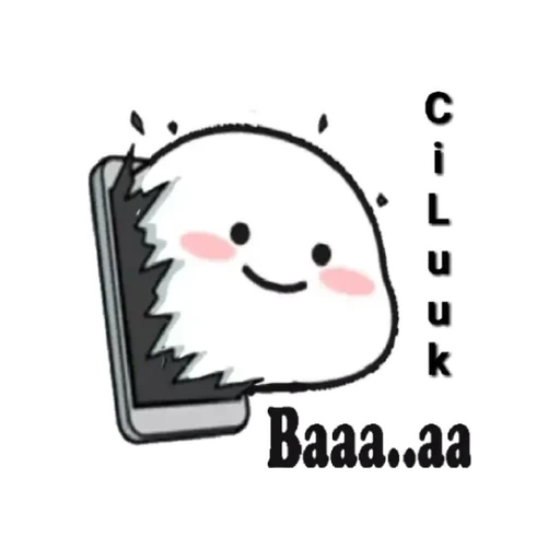 Tojin ngepack Quby lagi sticker 8