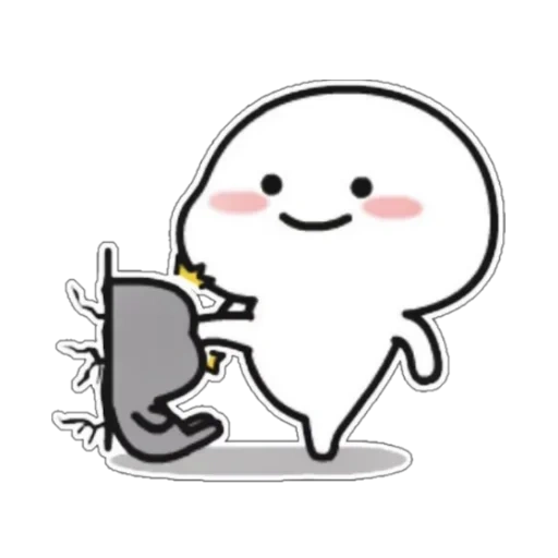 Tojin ngepack Quby sticker 50