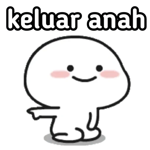 Tojin ngepack Quby sticker 75