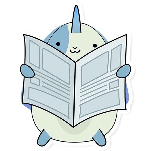 Кролик-единорог Пипа sticker 7