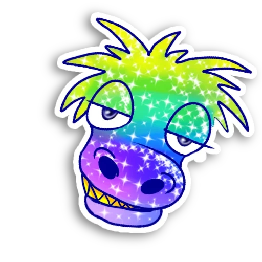 Rainbow sticker 11