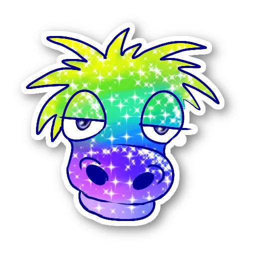 Rainbow sticker 12