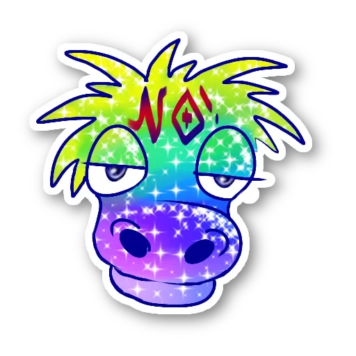 Rainbow sticker 13