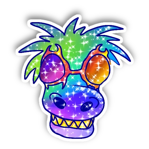 Rainbow sticker 15