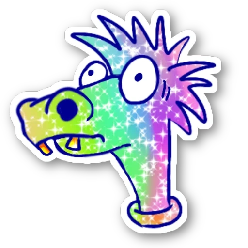 Rainbow sticker 23
